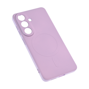 Silikonska maska / futrola Teracell Giulietta Magsafe za Samsung S941 Galaxy S26 ljubicasta.