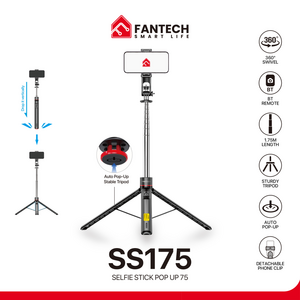 Selfie stick Fantech SS175 selfi stap crni.