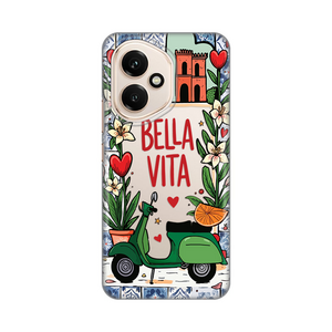 Silikonska maska / futrola print ultra tanka za Huawei Honor 400 Bella Vita.