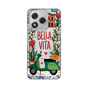 Silikonska maska / futrola print ultra tanka za Huawei Honor 400 Lite Bella Vita.