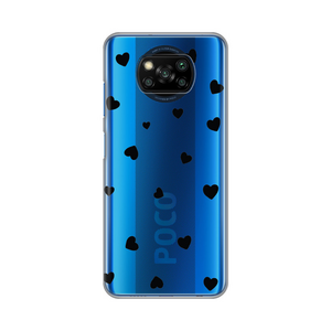 Silikonska maska / futrola print ultra tanka za Xiaomi Poco X3 NFC/Poco X3 Pro Hearts.