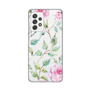 Silikonska maska / futrola print ultra tanka za Samsung A525 Galaxy A52 4G/A526 Galaxy A52 5G/A528B Galaxy A52s 5G Roses Pattern.