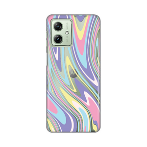 Silikonska maska / futrola print ultra tanka za Motorola Moto G54 Liquid Dream.