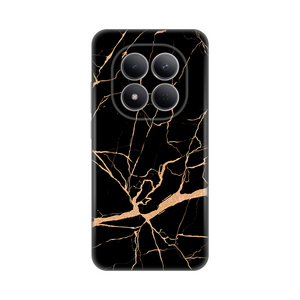Silikonska maska / futrola print za Xiaomi Redmi Note 15 Pro 5G All crni.