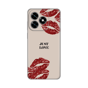 Silikonska maska / futrola print ultra tanka za Huawei Honor X5c Plus Just Love.