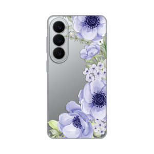 Silikonska maska / futrola print ultra tanka za Samsung S941 Galaxy S26 Blue Roses.