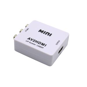 Adapter AV na HDMI beli MINI (MS).