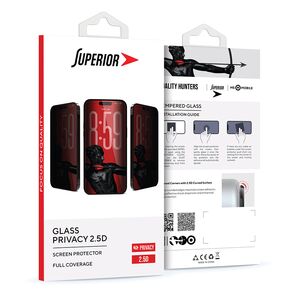 GLASS - Staklena zaštita za ekran SUPERIOR PRIVACY 2.5D za Samsung S921 Galaxy S24 5G/Samsung S931 Galaxy S25 5G (fingerprint unlock) (MS).