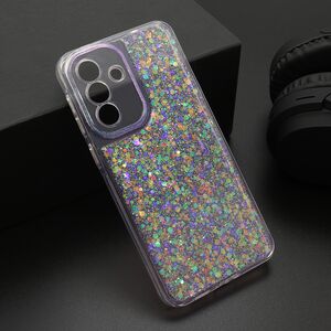 Maska / futrola CRYSTAL GLOW za Samsung A576 Galaxy A57 5G ljubicasta (MS).