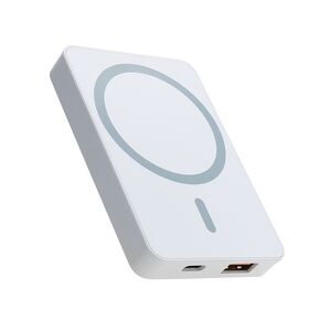 Back Up Baterija MagSafe 22.5W/15W 5000 mAh beli (MS).