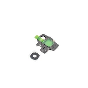 Staklo kamere sa frejmom za Samsung G960 Galaxy S9 crni (MS).
