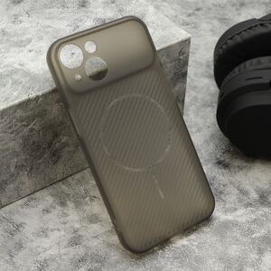 Maska / futrola AIR STRIPE za iPhone 15 crna (MS).