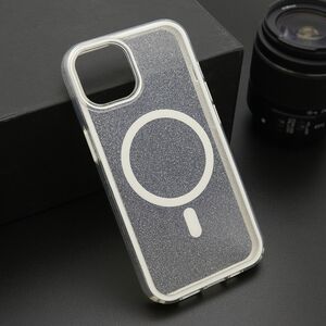 Maska / futrola CRYSTAL MagSafe za iPhone 14 (6.1) bela (MS).