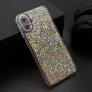 Maska / futrola CRYSTAL GLOW za Samsung A075F Galaxy A07 roze (MS).