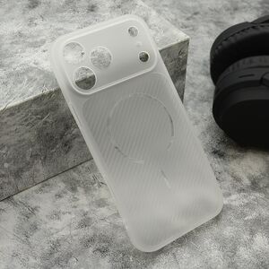 Maska / futrola AIR STRIPE za iPhone 17 Pro Max (6.9) bela (MS).