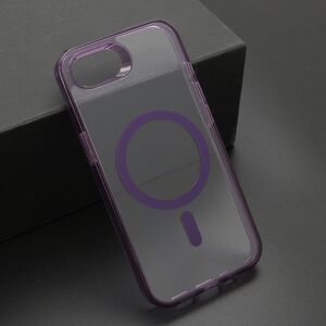 Maska / futrola COLOR FRAME MagSafe za iPhone 16e/17e (6.1) ljubicasta (MS).