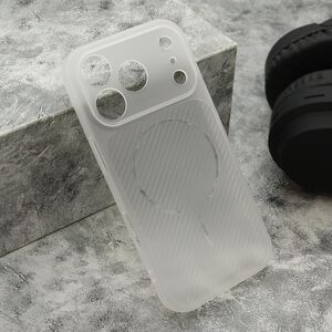 Maska / futrola AIR STRIPE za iPhone 17 Pro bela (MS).