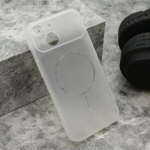 Maska / futrola AIR STRIPE za iPhone 15 bela (MS).