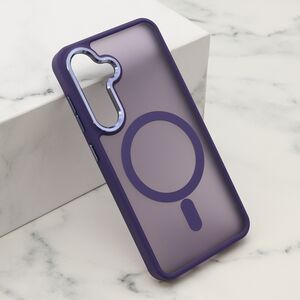 Maska / futrola SILKY MAGSAFE za Samsung S921 Galaxy S24 5G ljubicasta (MS).