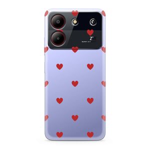 Maska / futrola ultra tanka print providna za ZTE Blade A54 SP013 (MS).