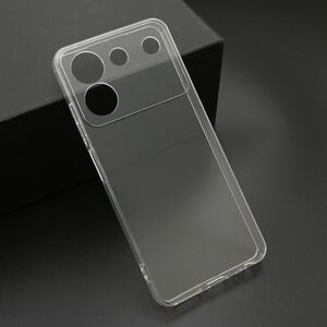 Silikonska maska / futrola ultra tanka PROTECT silikon za ZTE Blade A54 providna (bela) (MS).
