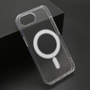 Maska / futrola STANDARD MagSafe (sa IC) za iPhone 16e/17e (6.1) providna (bela) (MS).