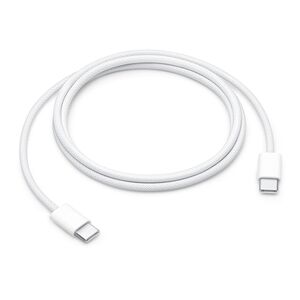 USB data kabl pleteni za iPhone 16 Pro Max 60W Type-C na Type-C 1m beli (MS).
