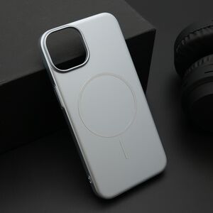 Maska / futrola PURE mat MagSafe za iPhone 13 (6.1) srebrna (MS).