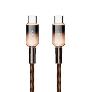 USB data kabl Moxom MX-CB309 PD 60W Type-C na Type-C 1m zlatni (MS).