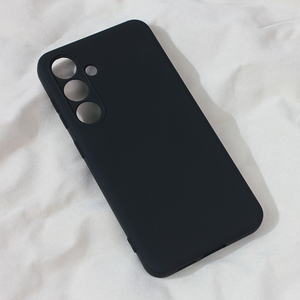 Maska / futrola Teracell Soft Velvet za Samsung S921B Galaxy S24 crna.