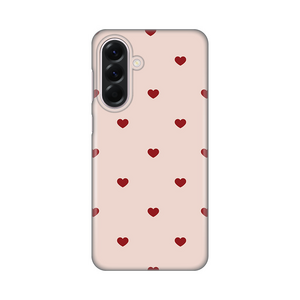 Silikonska maska / futrola print za Samsung A566 Galaxy A56 5G Beige Hearts.