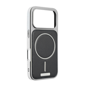 Maska / futrola Magsafe Urban Leather za iPhone 17 Pro crna.