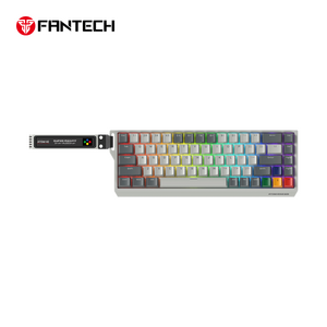 Tastatura Wired Magnetic Gaming Fantech MK922 Atom HE68 Pro Super Maxfit siva (emerald switch).