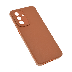 Silikonska maska / futrola Teracell Giulietta za Samsung A266 Galaxy A26 5G mat braon.