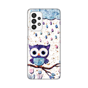 Silikonska maska / futrola print ultra tanka za Samsung A536 Galaxy A53 5G Owl.