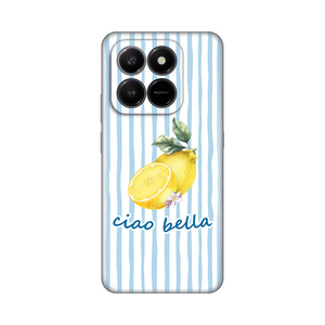 Silikonska maska / futrola print ultra tanka za Honor X7d 4G/400 Smart 5G Ciao Bella.