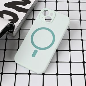 Maska / futrola Magsafe Pure color za iPhone 15 6.1 mint.