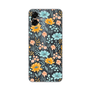 Silikonska maska / futrola print ultra tanka za Samsung A075F Galaxy A07 Lovely Flowers.