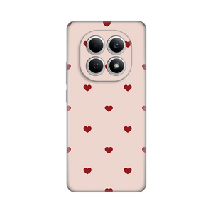 Silikonska maska / futrola print za Xiaomi Redmi Note 15 4G Beige Hearts.
