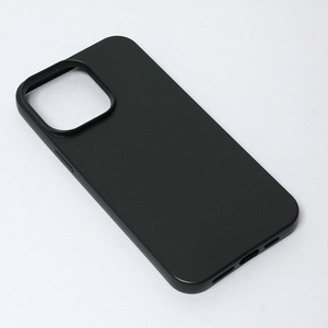 Silikonska maska / futrola ultra tanka za iPhone 14 Pro Max 6.7 mat crna.