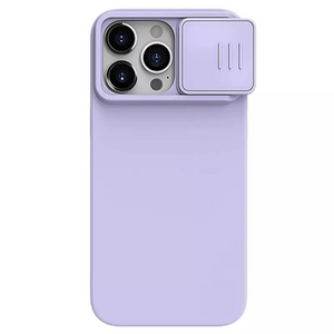 Maska / futrola Nillkin CamShield Silky za iPhone 15 Pro Max 6.7 ljubicasta.