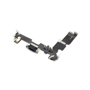 Flet kabl za Iphone 14 Plus (6.7) + konektor punjenja crni (MS).