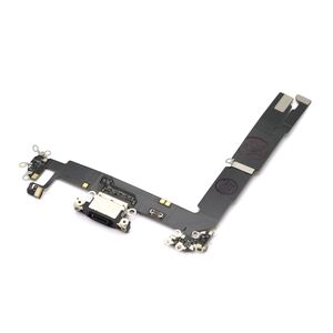 Flet kabl za Iphone 16 Plus (6.7) + konektor punjenja crni (MS).