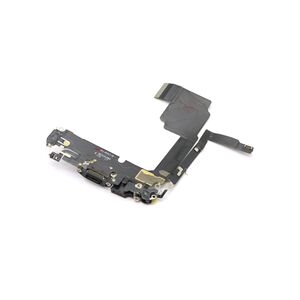 Flet kabl za iPhone 15 Pro+ konektor punjenja crni (MS).