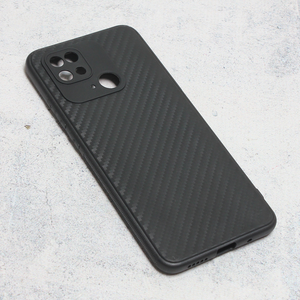 Maska / futrola Carbon fiber za Xiaomi Redmi 10C crna.