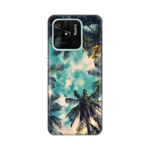 Silikonska maska / futrola print ultra tanka za Xiaomi Redmi 10C Palm tree.