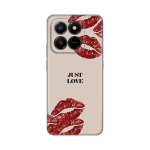 Silikonska maska / futrola print ultra tanka za Honor X7d 4G/400 Smart 5G Just Love.