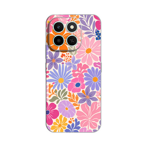 Silikonska maska / futrola print za Huawei Honor X6c Sunny Petals.