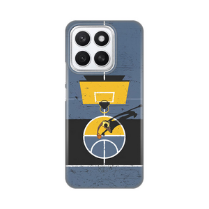 Silikonska maska / futrola print ultra tanka za Huawei Honor X8c Court.