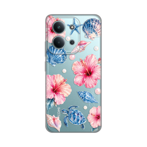 Silikonska maska / futrola print ultra tanka za Xiaomi Redmi 15C 4G Hibiscus Sea.